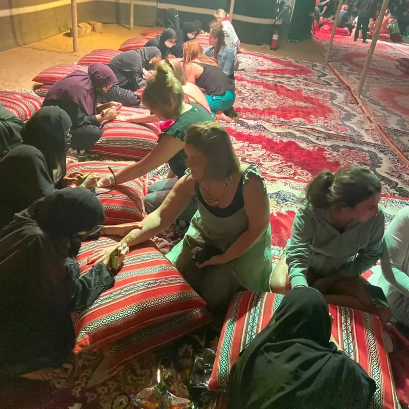 Henna Nights - Bridal henna in our majlis tent