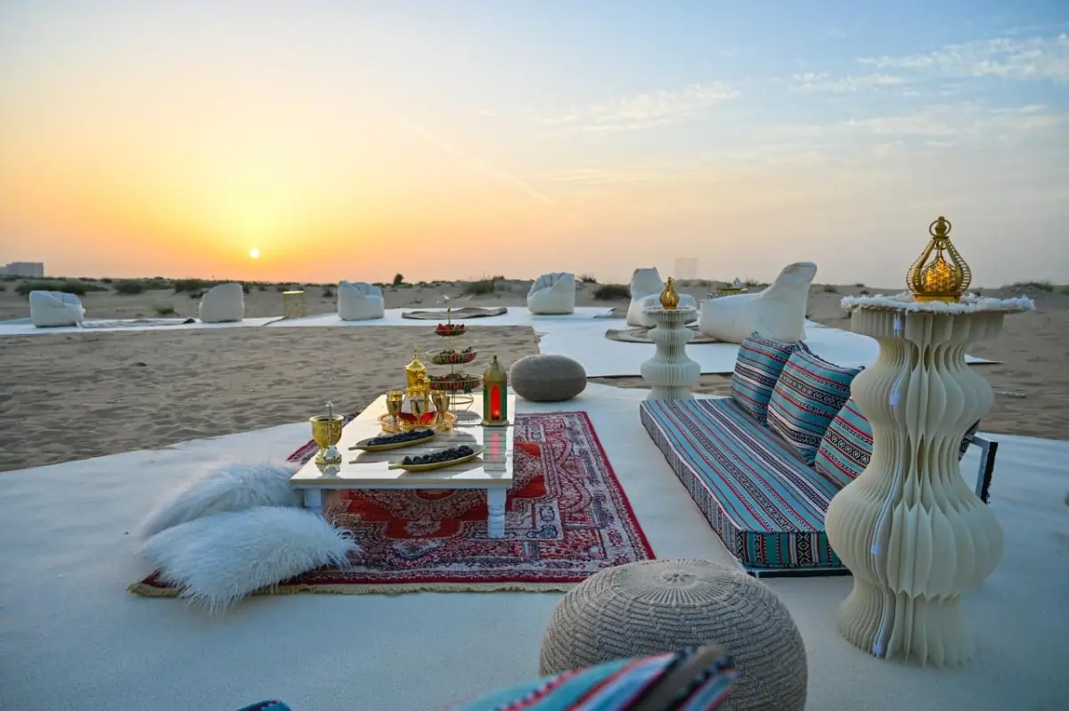 How to Judge a Desert Camp in Abu Dhabi - Sparkling Sandset journal, Abu Dhabi