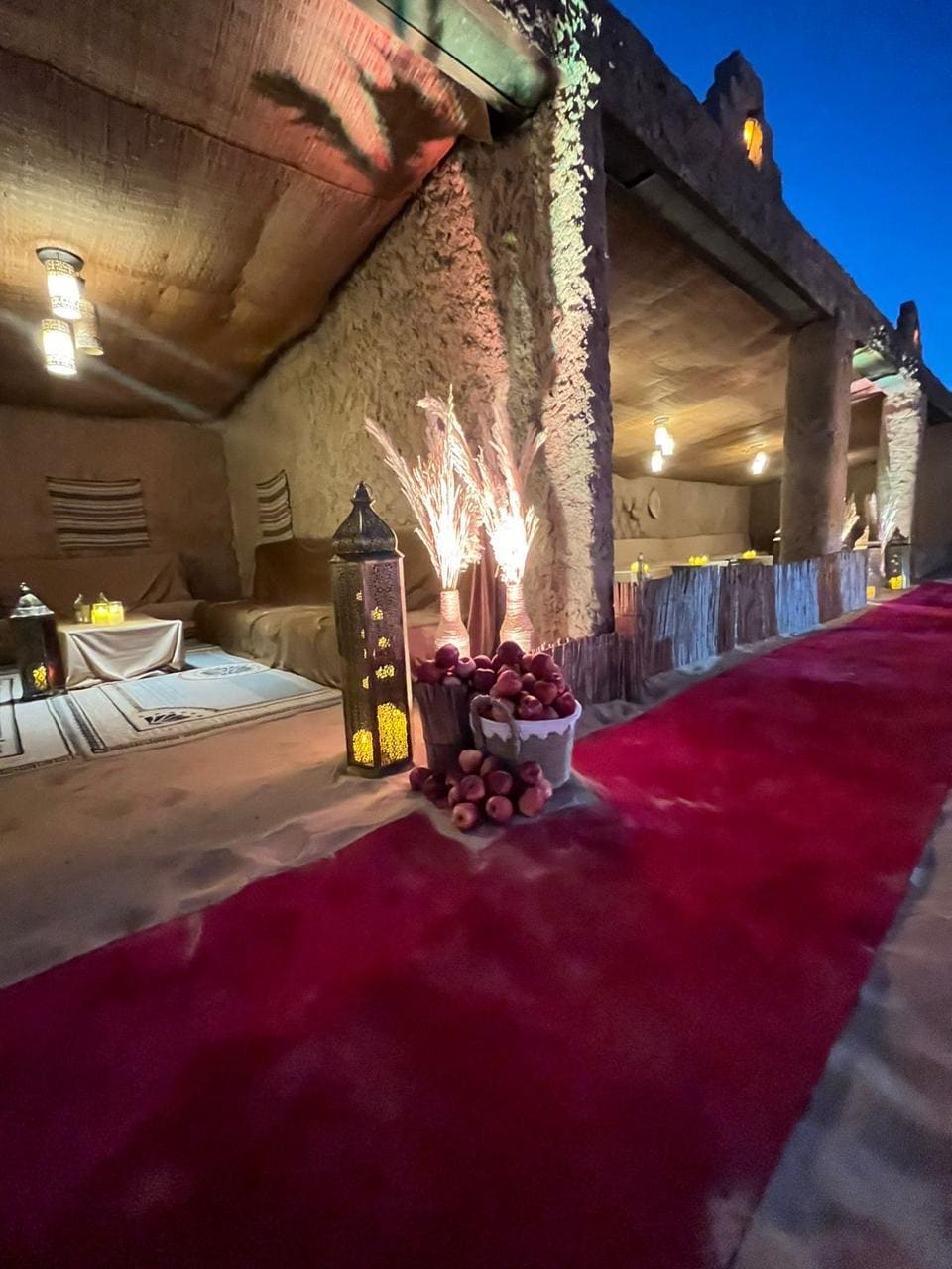 Red carpet and lounge styling at a gala dinner by Sparkling Sandset